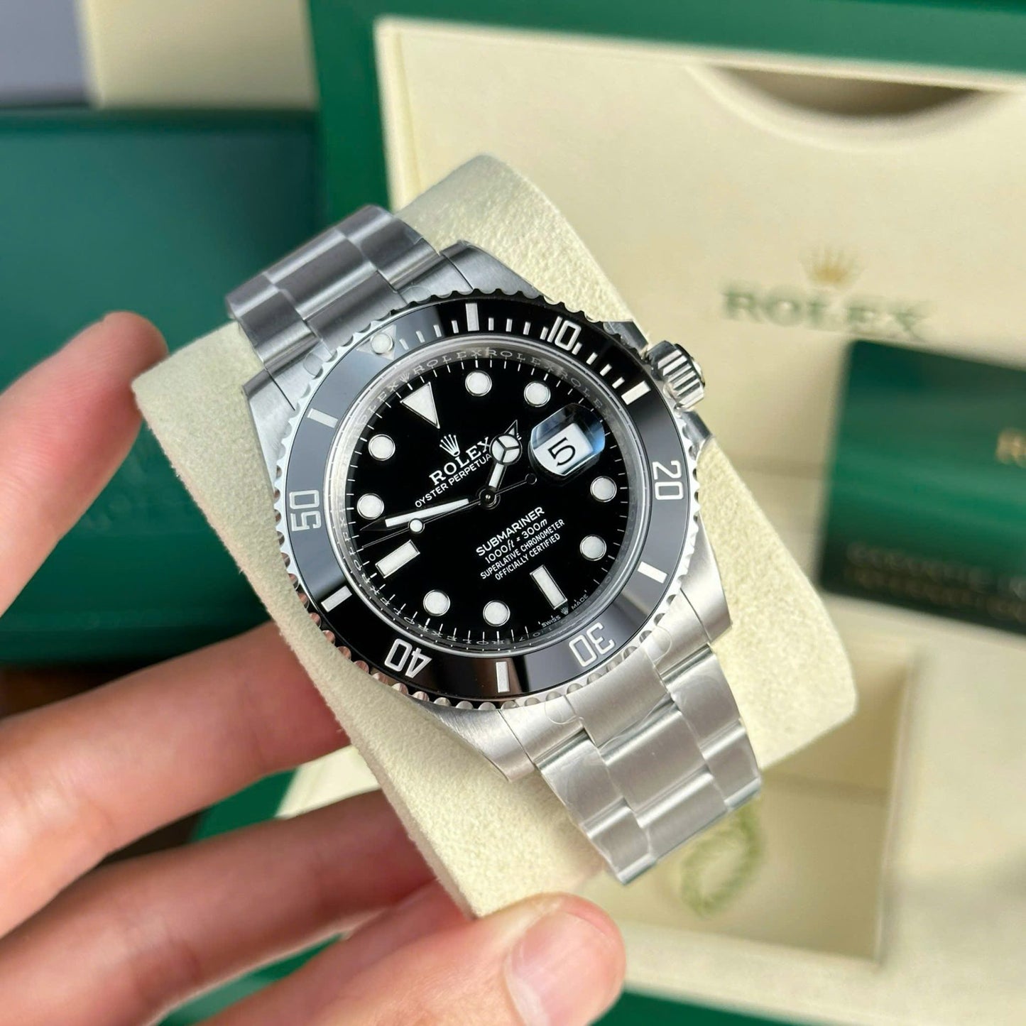 Rolex Men Replica Watch Submariner 126610LN Dial Black VS Factory 41mm