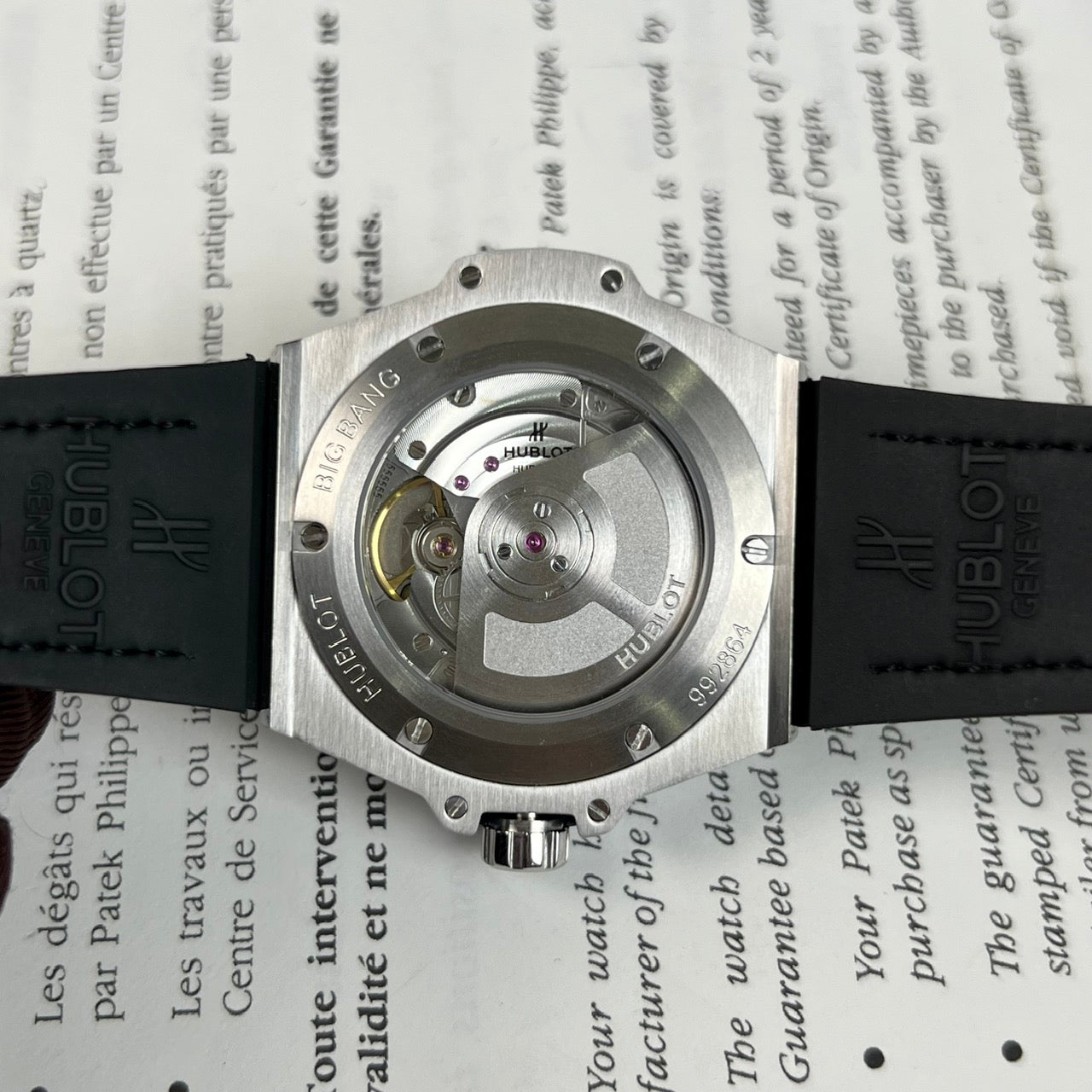 Hublot Replica 1:1 Watch Big Bang One Click Blue Dial With Diamond benzene 38mm