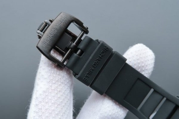 Replica Richard Mille RM057 Dragon Phoenix PVD SS Case YG Dragon Dial Black Rubber Strap