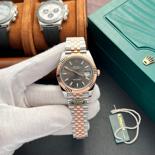 Rolex DateJust 126331 Replica Watch Demi Grey Dial Clean Factory 41mm