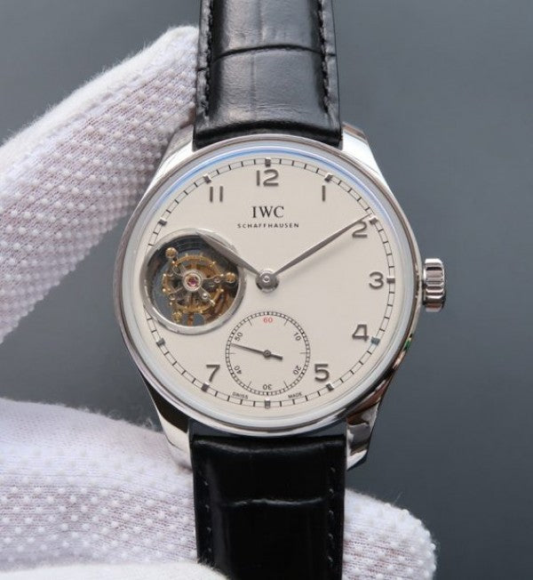 Replica IWC YLF Portuguese Tourbillon IW5463 White Dial A98900