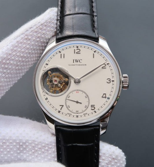 Replica IWC YLF Portuguese Tourbillon IW5463 White Dial A98900