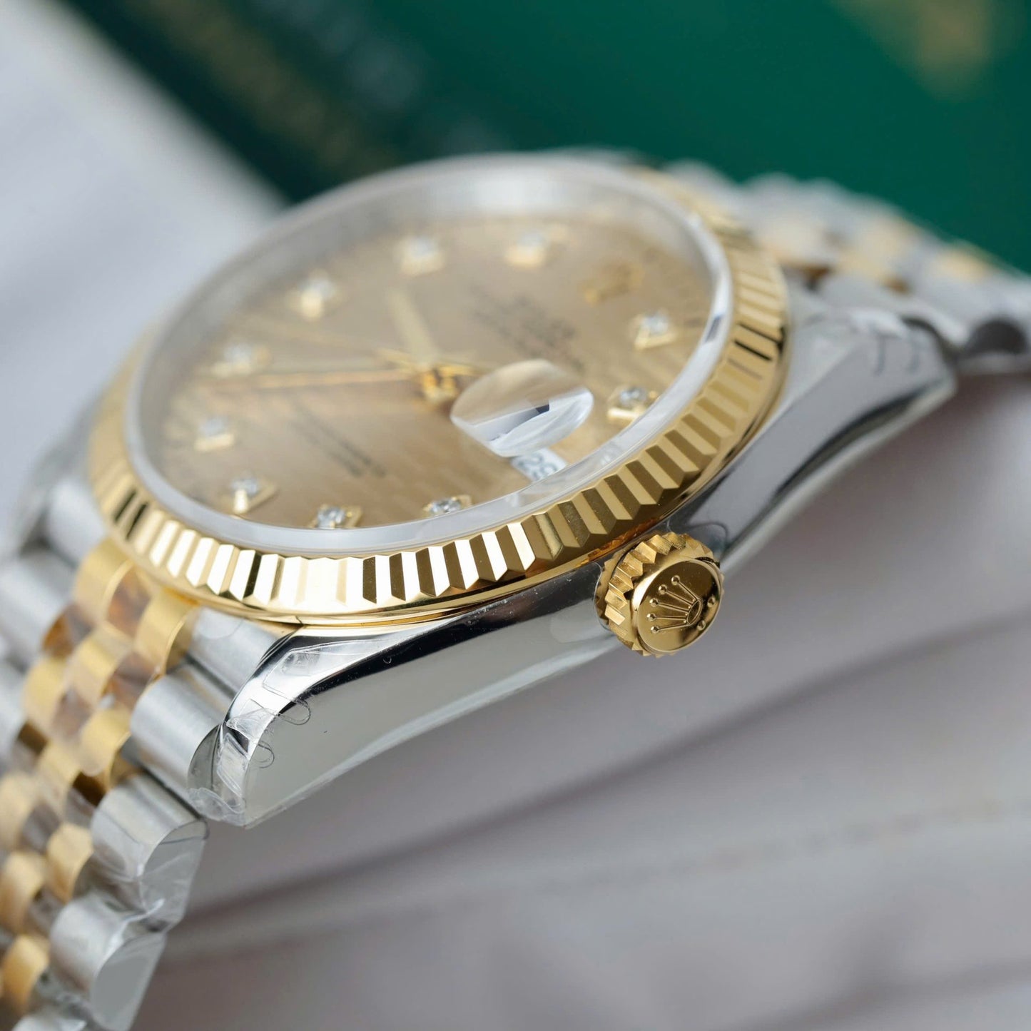 Rolex DateJust 126231 Replica Watch M¨¤u Demi Motif Dial VS Factory 36mm