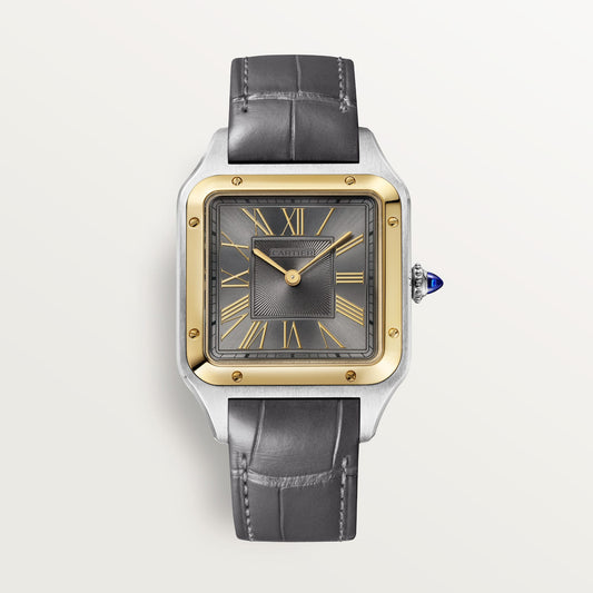 fake cartier watch Santos-Dumont large model quartz movement(1:1 replica)