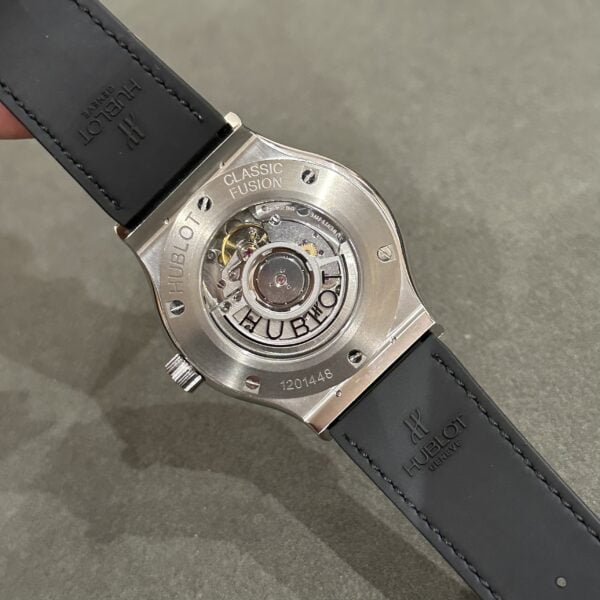 Hublot Replica Watch Classic Fusion Custom Full Moissanite Diamonds 42mm