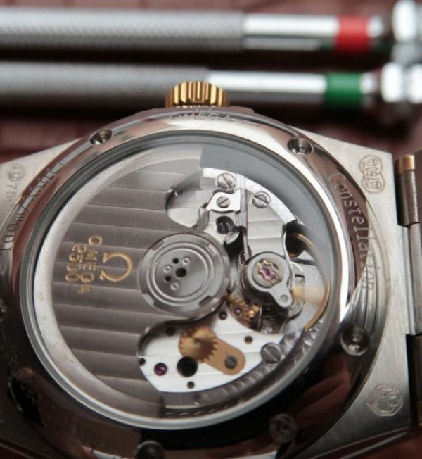Replica Omega V6 Constellation 123.20.35 Diamonds Bezel White Dial