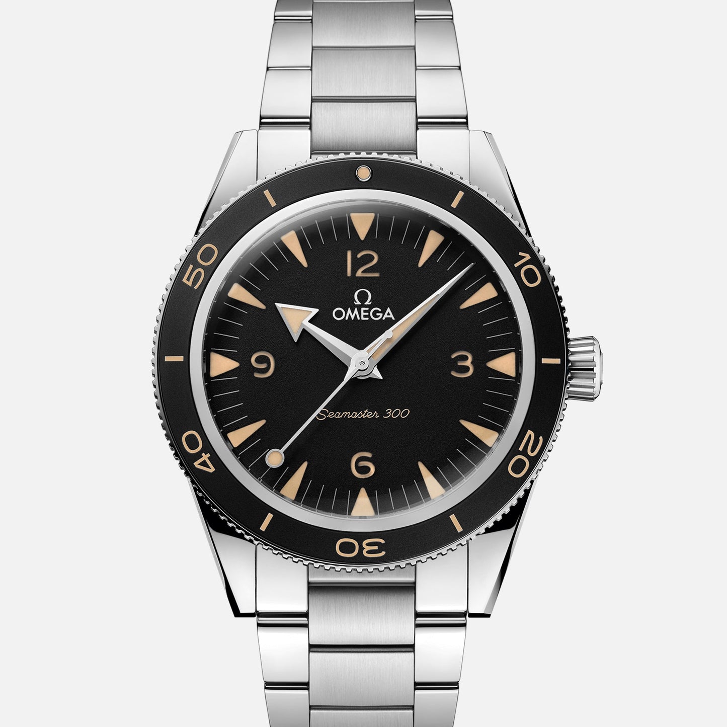 Seamaster 300 Co-Axial Master Chronometer 41mm Black Dial On Bracelet(1:1 replica)