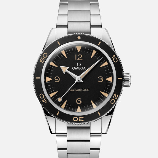 Seamaster 300 Co-Axial Master Chronometer 41mm Black Dial On Bracelet(1:1 replica)
