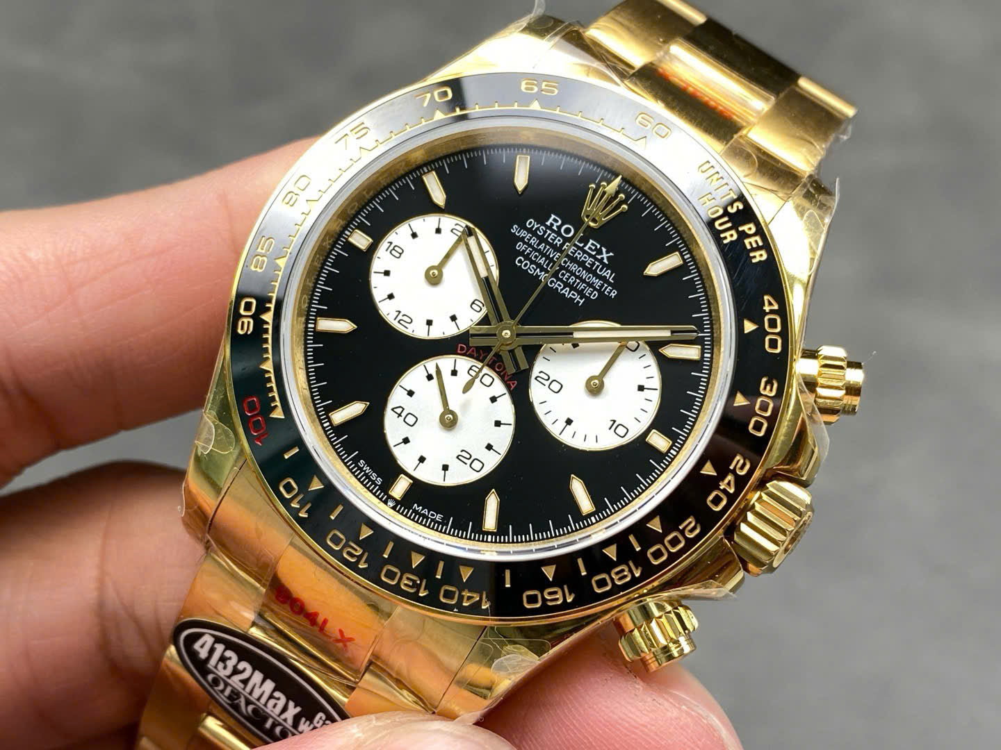 Rolex Daytona 126528LN Le Mans 100th Year Best Replicas Swiss Movement Calibre 4132 QF Factory V8 40mm