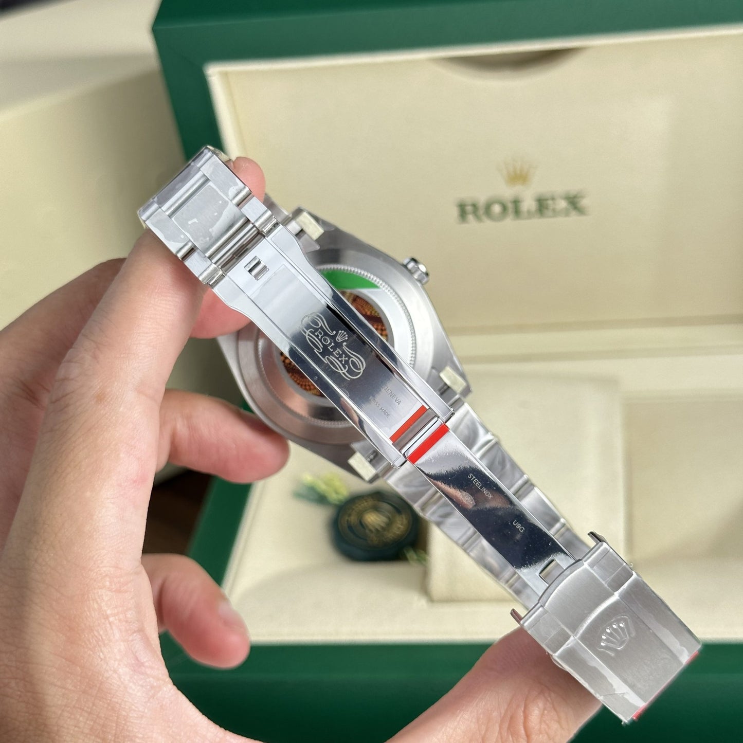 Rolex Replica Watches Oyster Perpetual 124300 Ice Dial Clean Factory 41mm