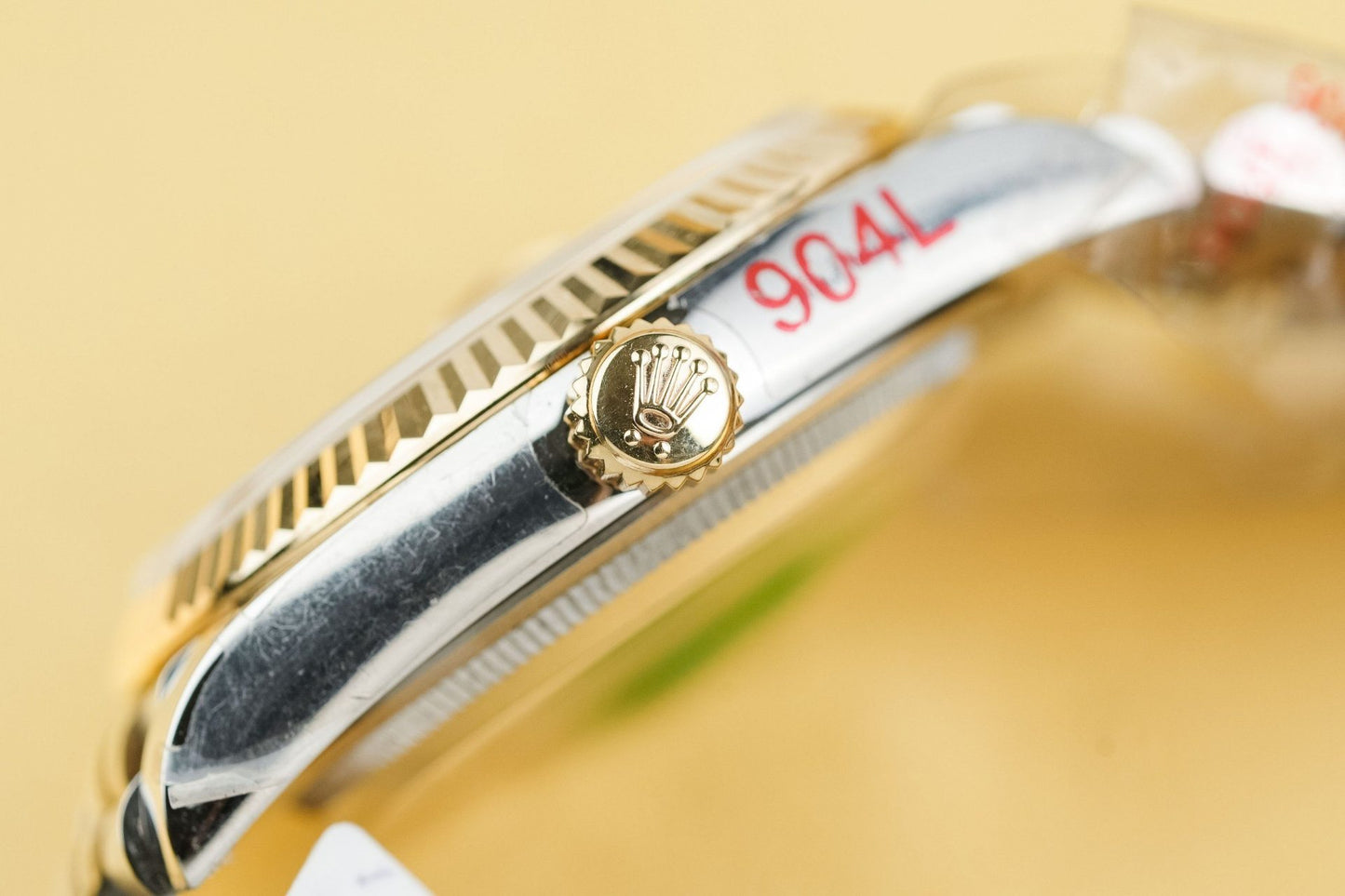 Rolex Best Replica Watch DateJust 126233 Yellow Champagne Fluted Dial Gold Wrapped 36mm