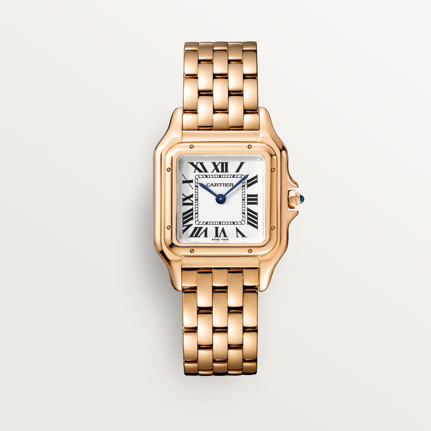 Panthere de fake cartier watch medium model quartz movement(1:1 replica)