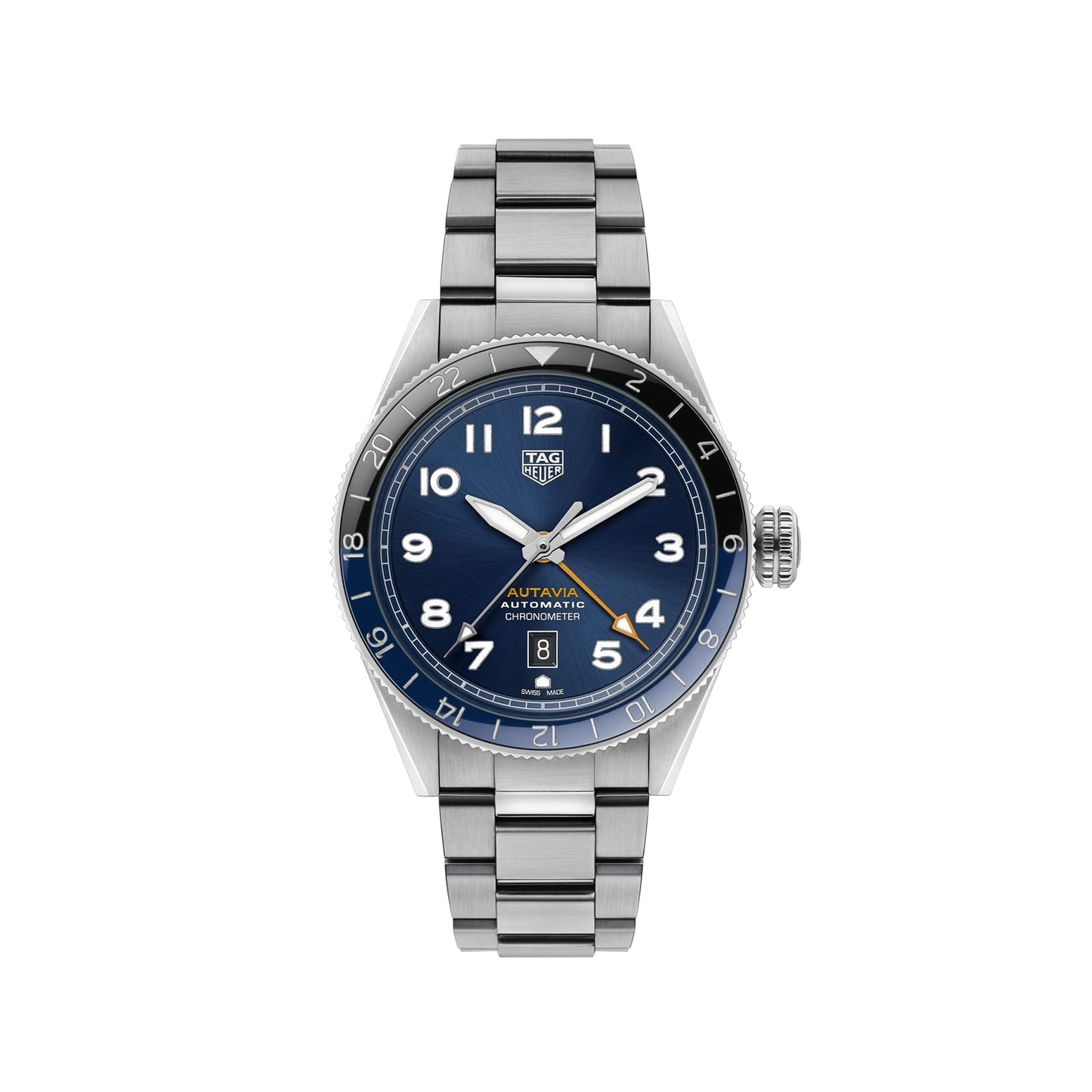 TAG Heuer Replica Watch Autavia Gmt Cosc Automatic 42 mm Steel(1:1 replica)