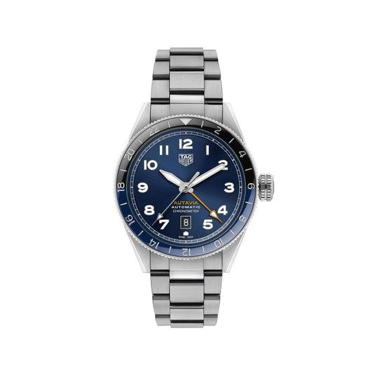 TAG Heuer Replica Watch Autavia Gmt Cosc Automatic 42 mm Steel(1:1 replica)