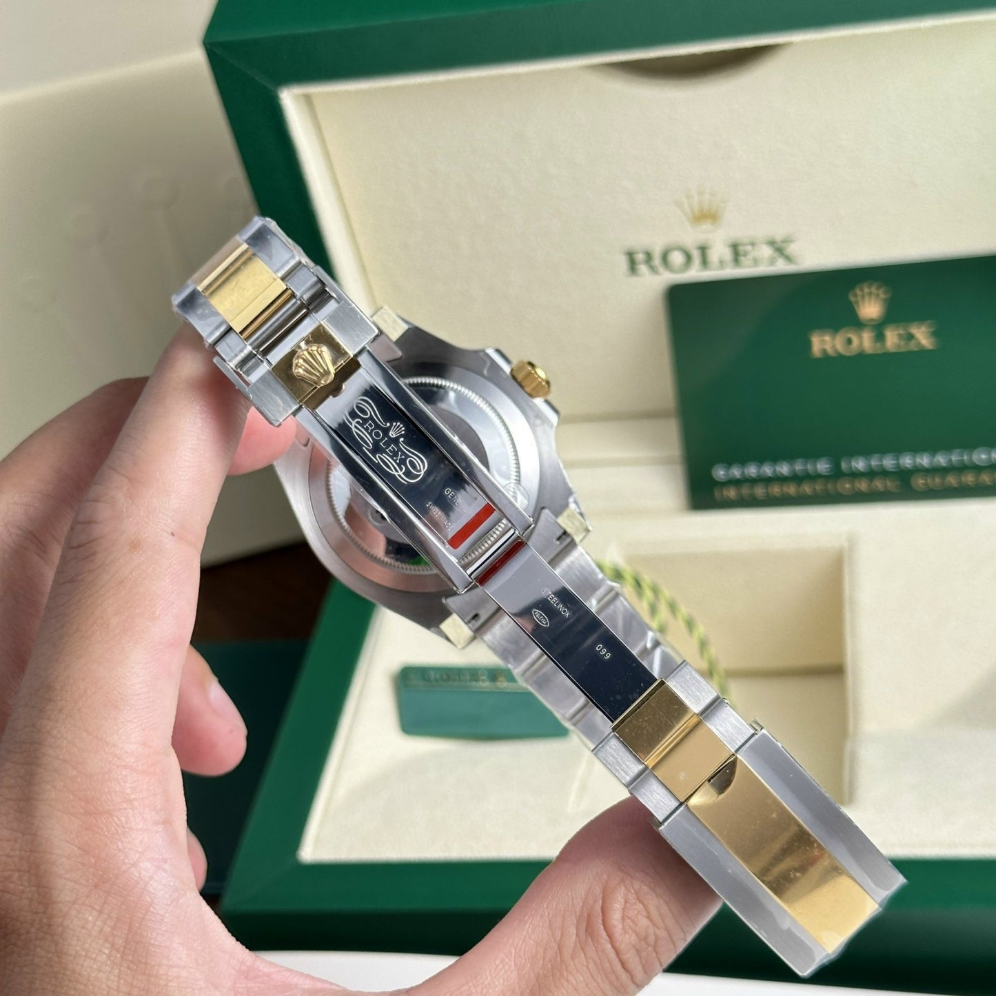 Rolex Replica Watch Submariner Date 126613LN Demi Gold Black Dial VS Factory 41mm