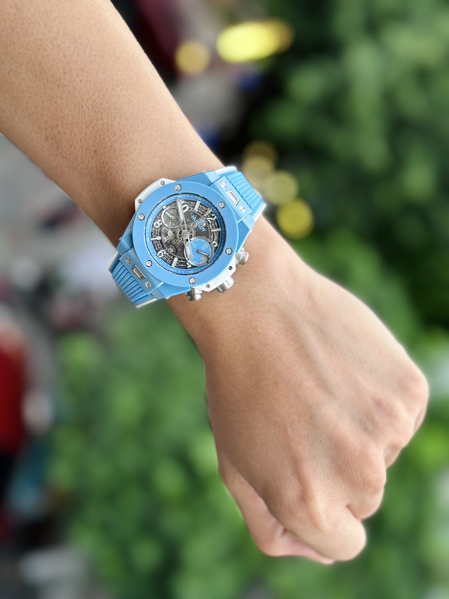 Hublot Replica 1:1 Watch Big Bang Unico Sky Blue 42mm