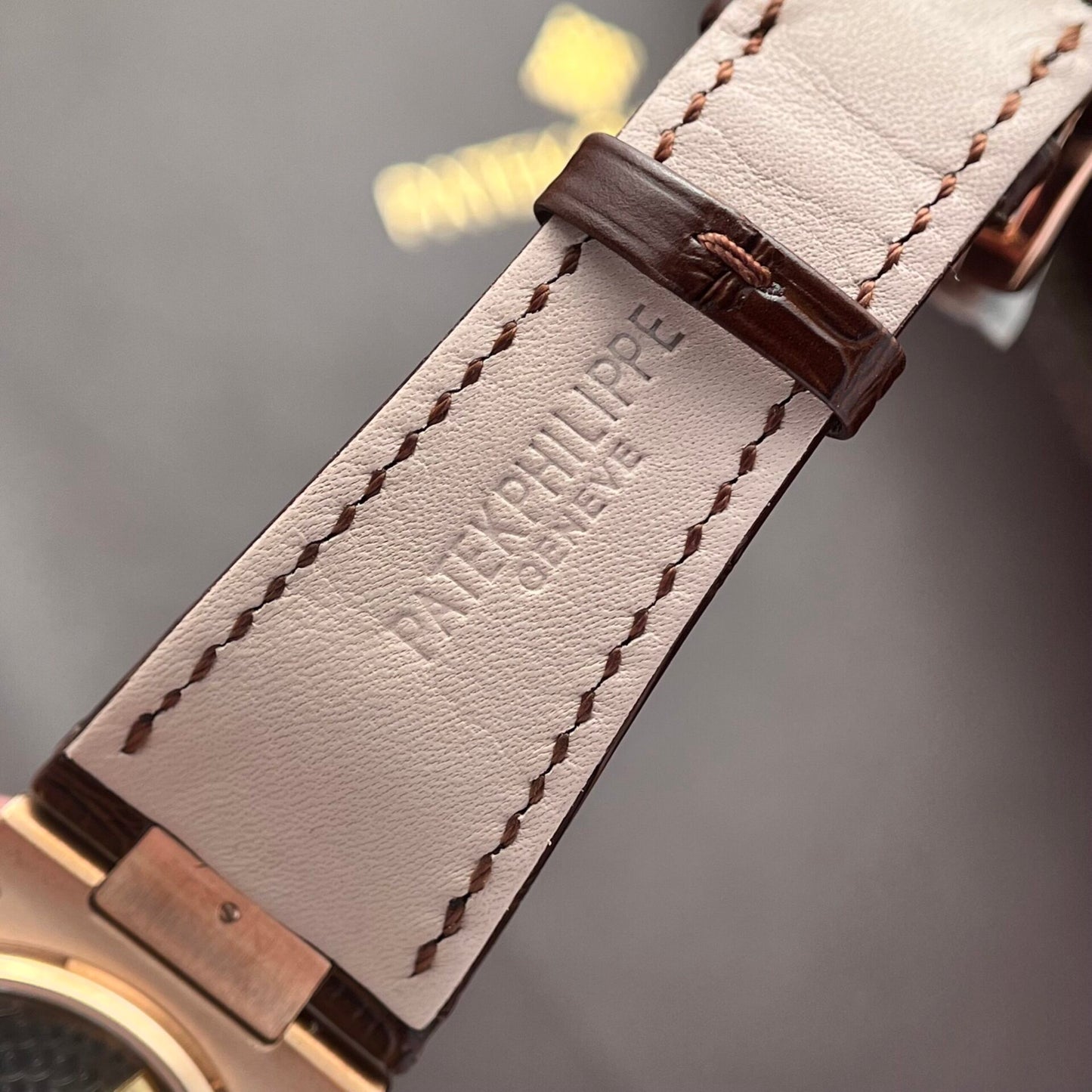 Patek Philippe Replica Watch Nautilus 5712R Brown Leather Strap GR Factory 40mm