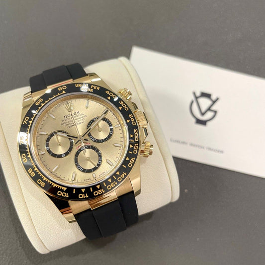 Rolex Cosmograph Daytona 40mm, 18k Yellow Gold, Ref# 126518ln-0010(1:1 replica)