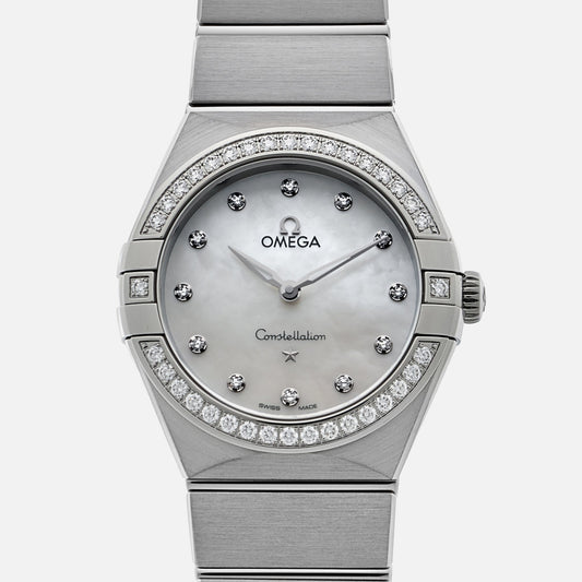 Constellation Quartz 28mm Stainless Steel With Diamonds(1:1 replica)