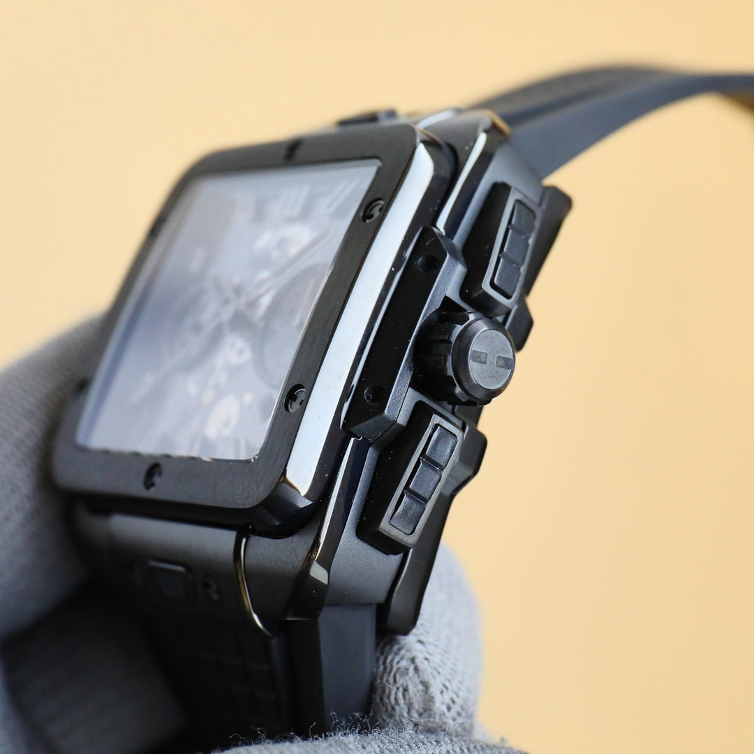 HUBLOT SQUARE BANG UNICO 45MM RUBBER STRAP(1:1 replica)
