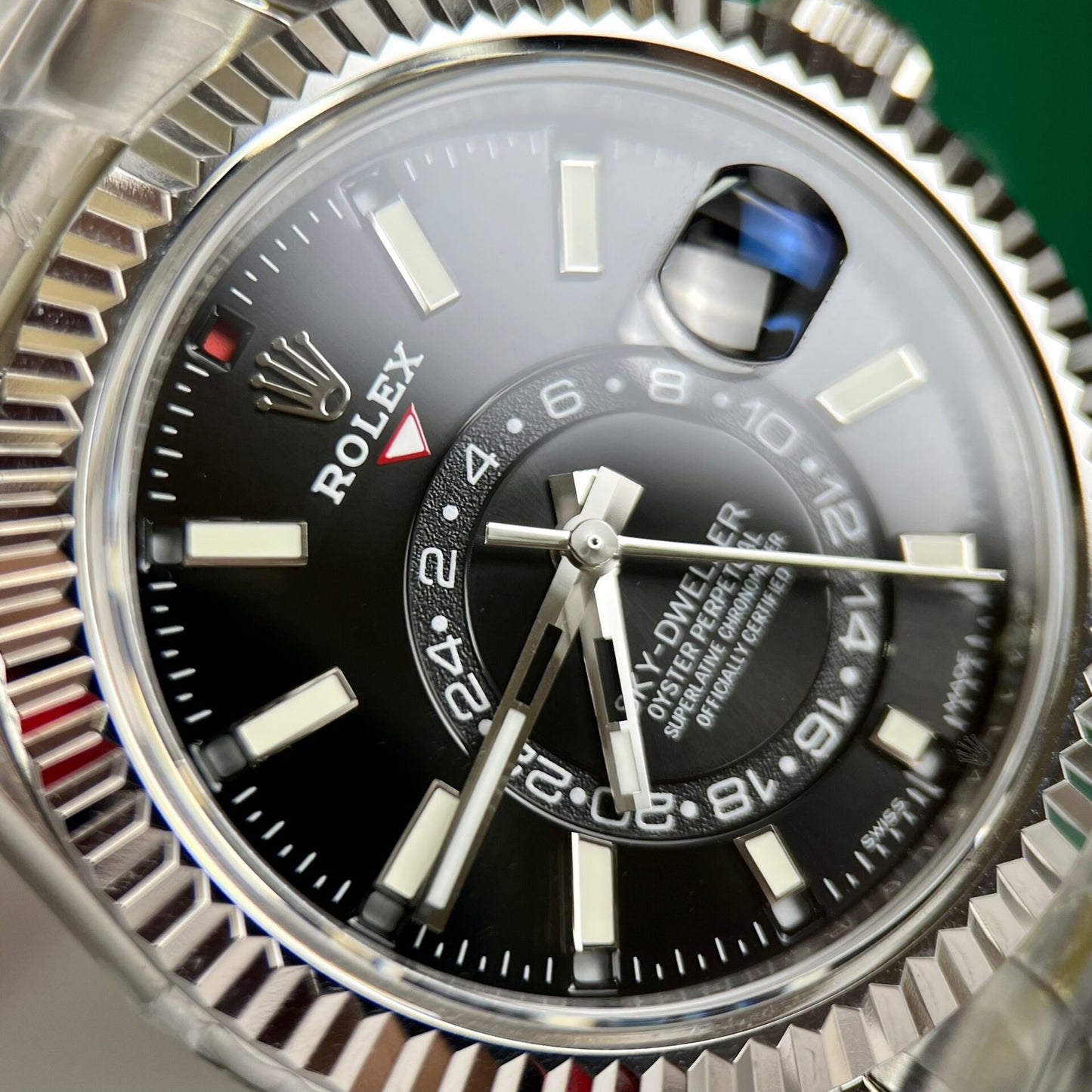 Rolex Replica 1:1 Watch Sky-Dweller Black Dial N Factory 42mm
