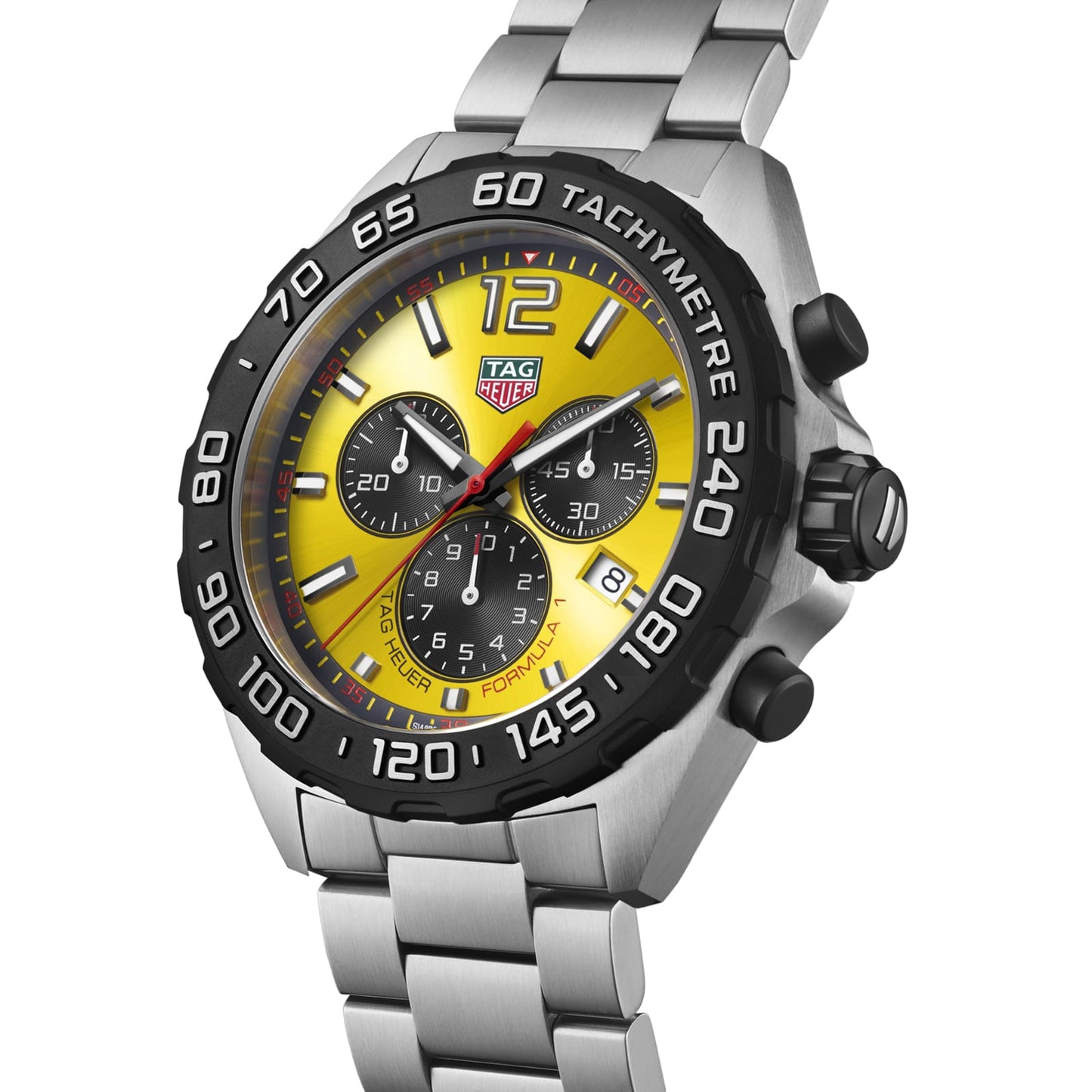 TAG Heuer Replica Watch Formula 1 Chronograph Quartz 43 mm Steel(1:1 replica)