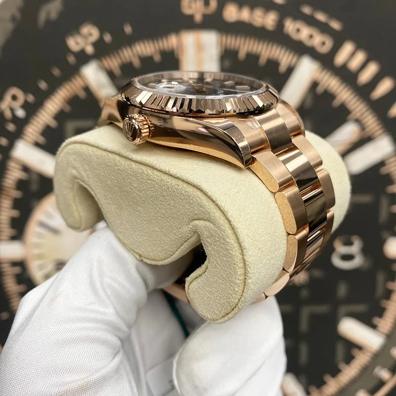 Sky-Dweller 18k Everose Gold Men's Watch 336935-0001(1:1 replica)