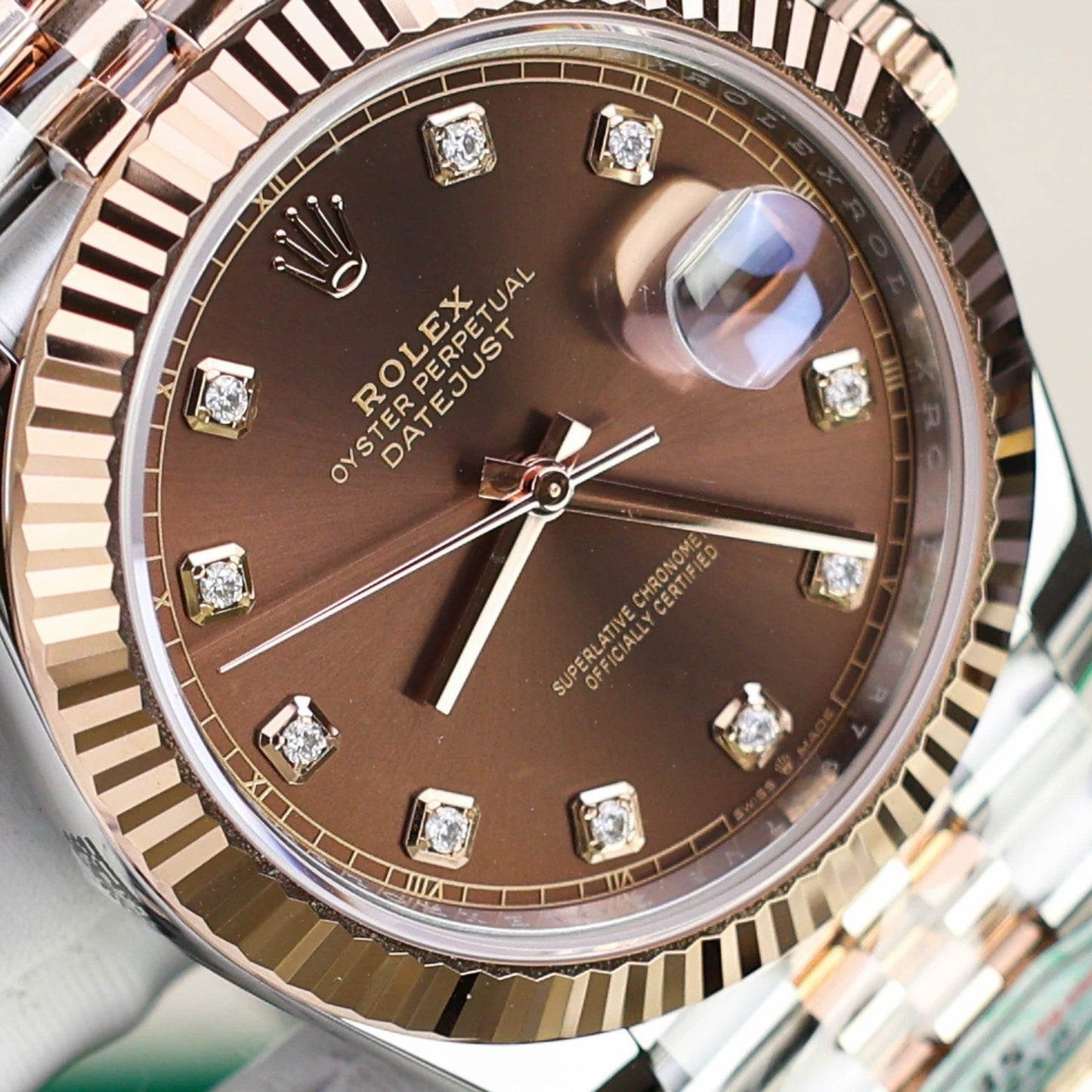 Rolex DateJust 126331 Replica 11 Watches Dial Chocolate Clean Factory 41mm