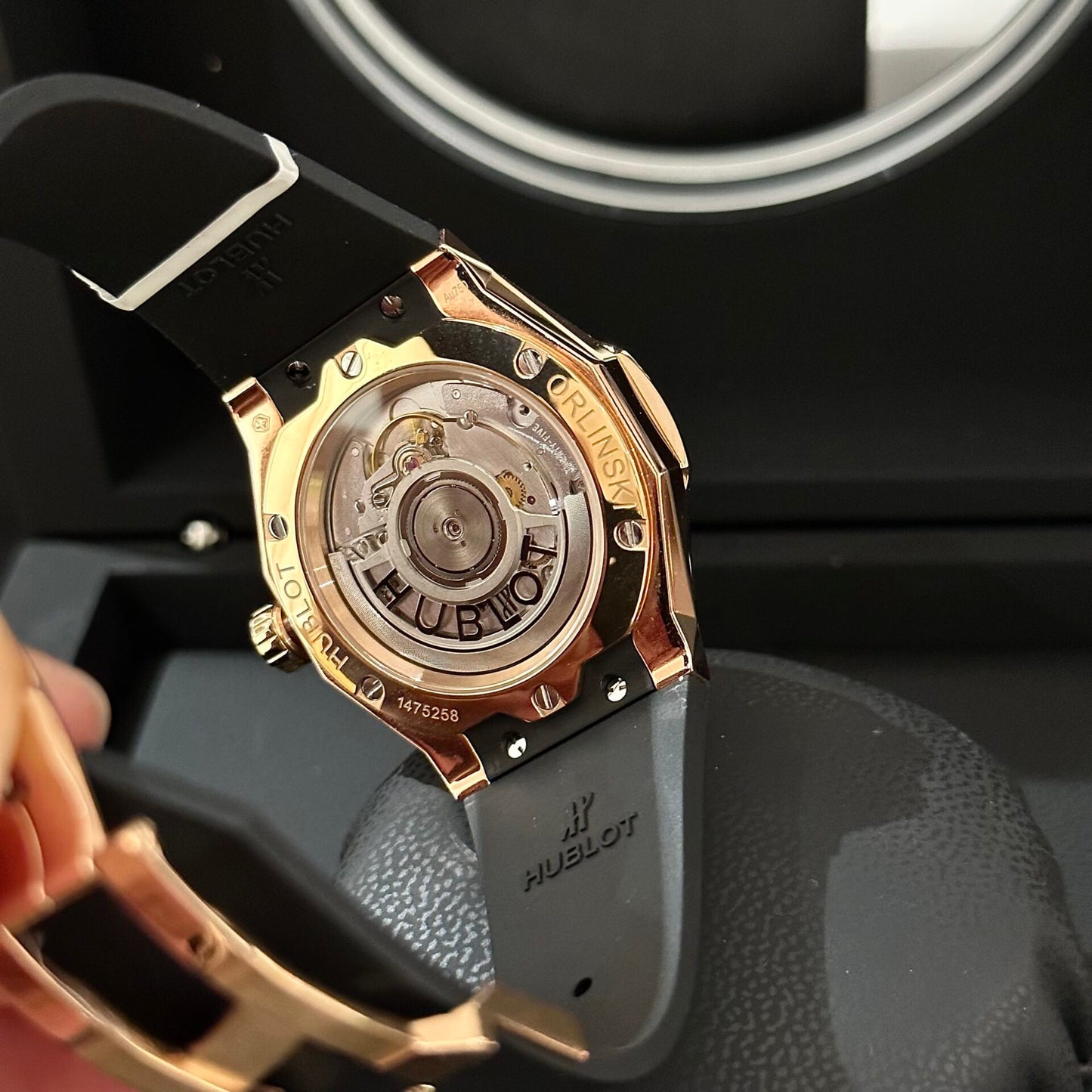 Hublot Orlinski King Gold Demi Diamond Replica 1:1 Watch 40mm