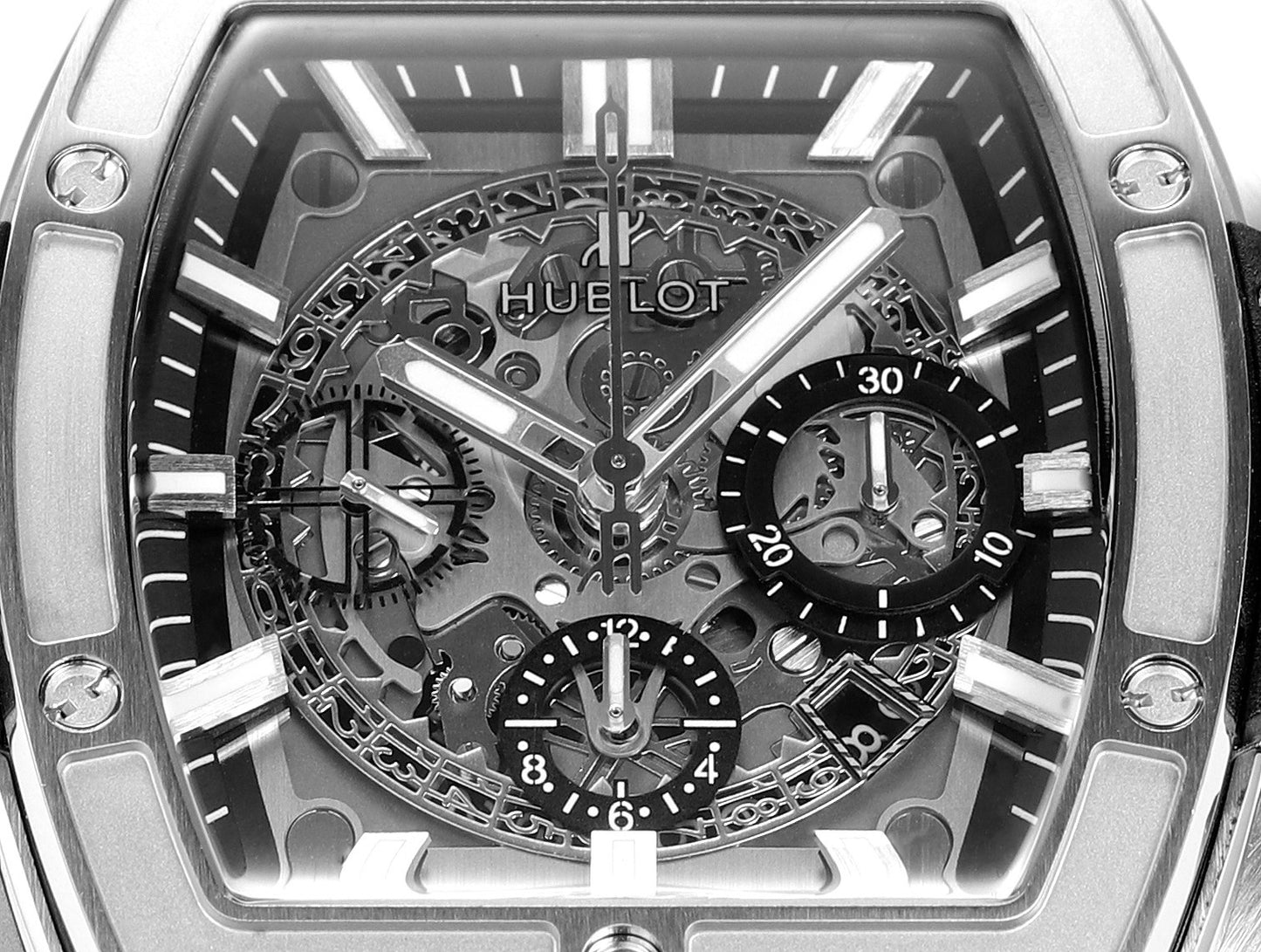 Hublot Spirit of Big Bang Textured Rubber Strap(1:1 replica)
