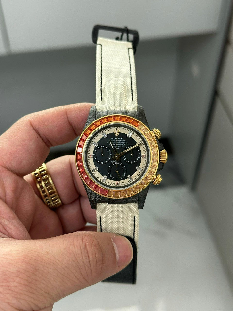 Rolex Best Replica Watch Daytona Cosmograph DIW Carbon 40mm