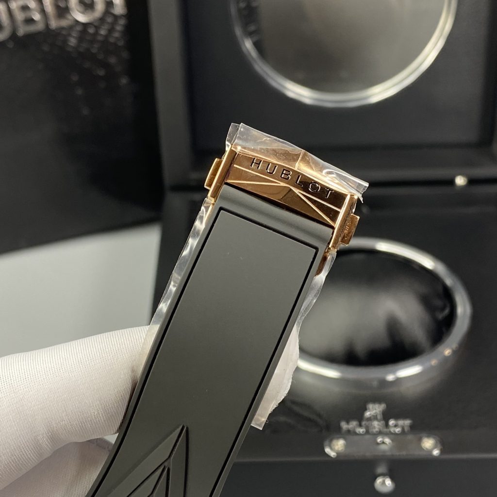 Hublot Fake Watch Big Bang Sang Bleu II King Gold HB Factory 44mm