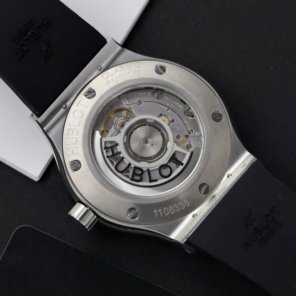 Hublot Classic Fusion 40 Years Anniversary Fake Watch Black Dial 42mm