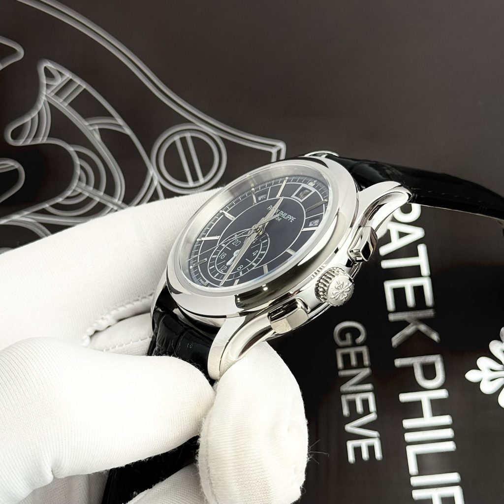 Patek Philippe Replica Watch Complications 5905G Dial Black 42mm