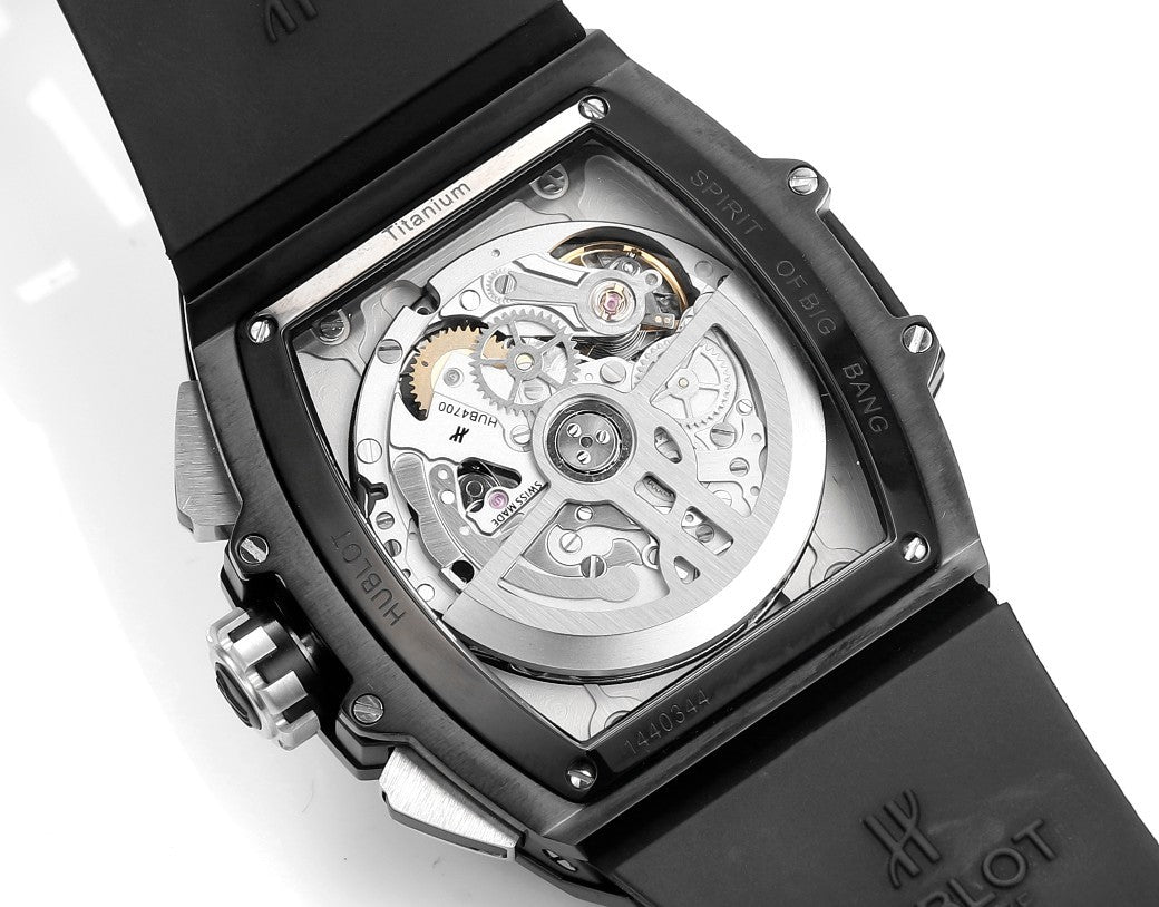 Hublot SPIRIT OF BIG BANG Chronograph, 45 mm Textured rubber strap(1:1 replica)