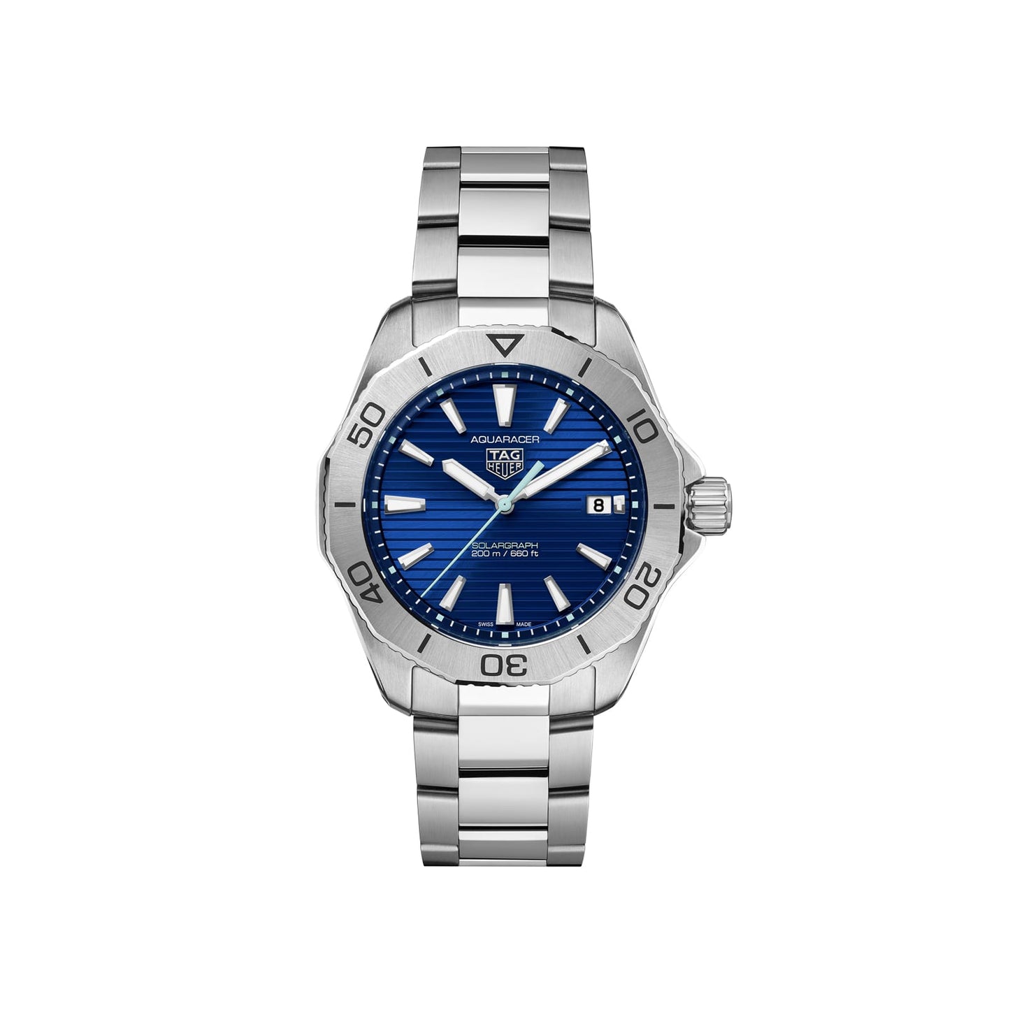 TAG Heuer Replica Watch Aquaracer Professional 200 Solargraph Solar Quartz 40 mm Steel(1:1 replica)