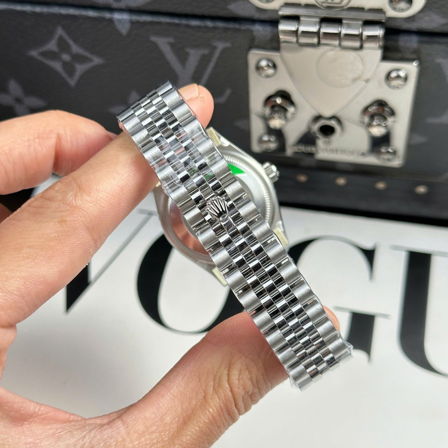 Rolex DateJust Copies Watches Dial White Jubilee Strap THB Factory 31mm