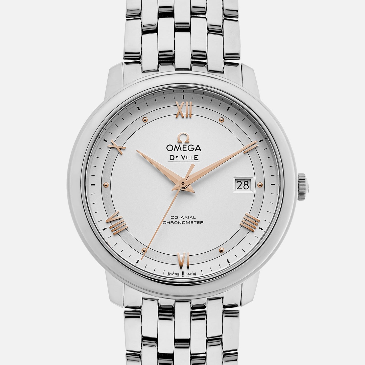 De Ville Prestige Co-Axial 36.8mm On Bracelet(1:1 replica)
