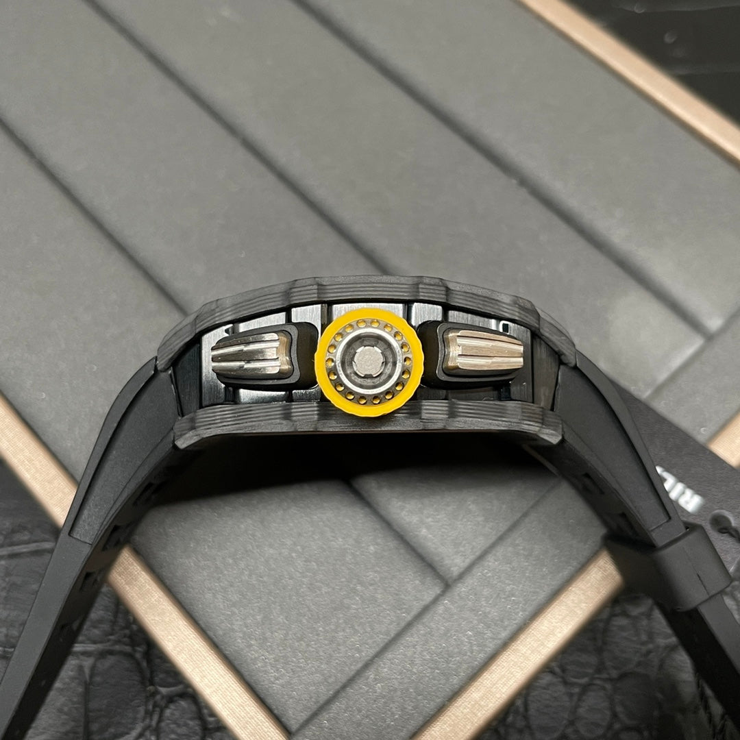Best Richard Mille RM 11-03 Replica Watch For Men ¨C Swiss Movement, Skeleton Dial, Carbon Fiber Case